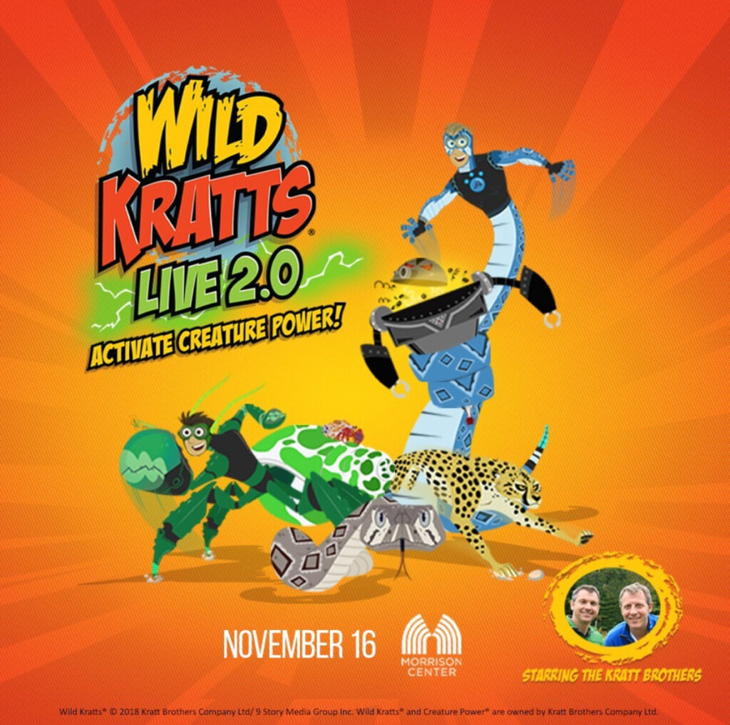 wild kratts live 2.0 infographic