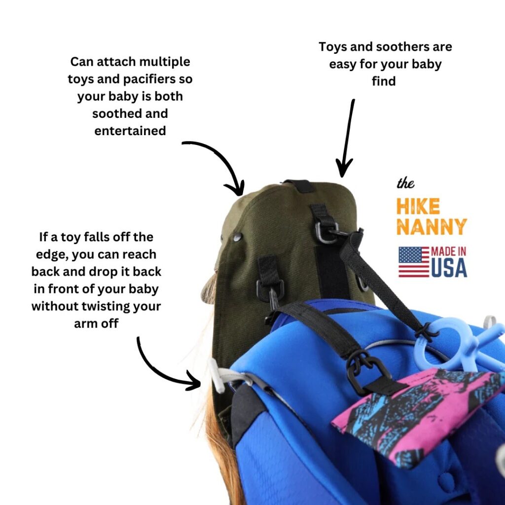 info graphic for hike nanny product