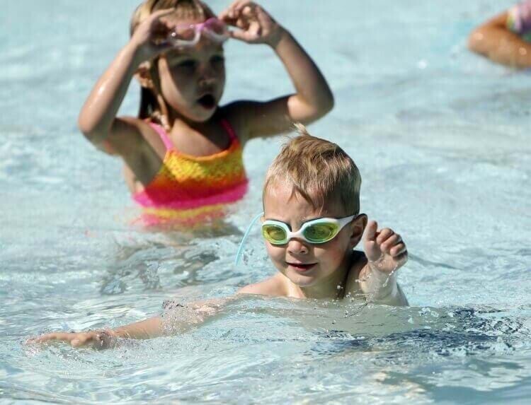 Kids swimming photo from City of Boise